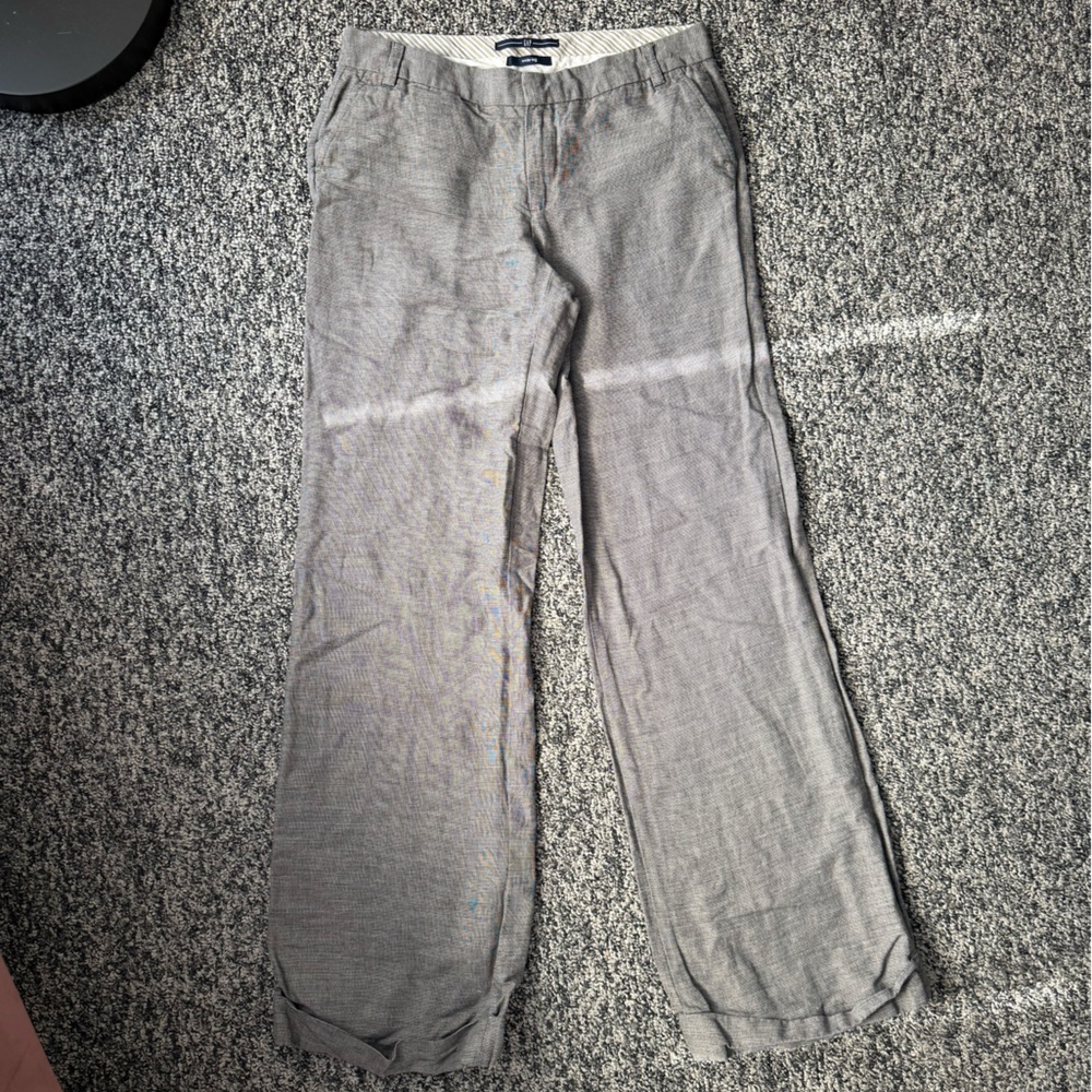 GAP Women's Gray Wide Leg Pants